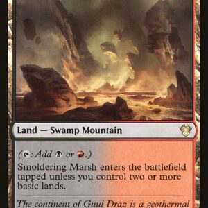 Commander 2020 - 314 - Smoldering Marsh - Rare - C - Non-foil (Front)