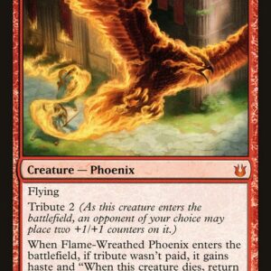 Born of the Gods - 97 - Flame-Wreathed Phoenix - Mythic - R - Non-foil (Front)
