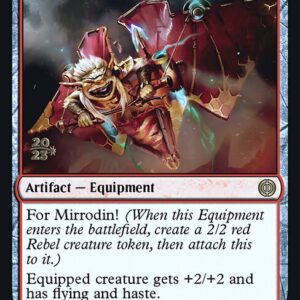 Phyrexia: All Will Be One Promos - 128s - Dragonwing Glider - Rare - R - Foil - Datestamped Promo (Front)