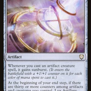 Phyrexia: All Will Be One Commander - 27 - Lux Artillery - Rare - C - Non-foil (Front)