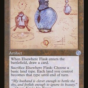 The Brothers' War Retro Artifacts - 78 - Elsewhere Flask - Uncommon - C - Foil (Front)