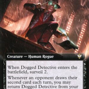 New Capenna Commander - 136 - Dogged Detective - Rare - B - Non-foil (Front)