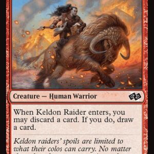 Foundations Jumpstart - 570 - Keldon Raider - Common - R - Non-foil (Front)