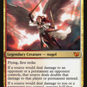 Commander 2015 - 219 - Gisela, Blade of Goldnight - Mythic - WR - Non-foil (Front)