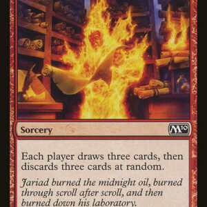 Magic 2010 - 128 - Burning Inquiry - Common - R - Non-foil (Front)