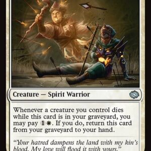 Tarkir: Dragonstorm - 13 - Furious Forebear - Uncommon - W - Non-foil (Front)