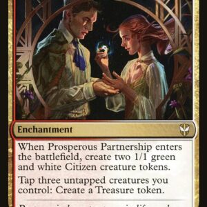 New Capenna Commander - 78 - Prosperous Partnership - Rare - WR - Non-foil (Front)