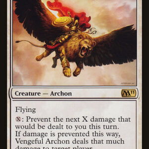 Magic 2011 - 37 - Vengeful Archon - Rare - W - Non-foil (Front)