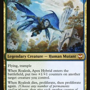 New Capenna Commander - 349 - Roalesk, Apex Hybrid - Mythic - UG - Non-foil (Front)