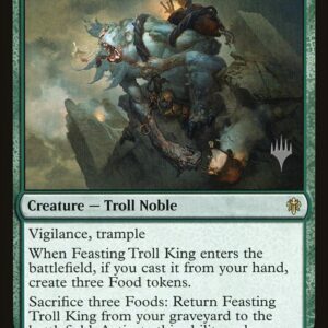 Throne of Eldraine Promos - 152p - Feasting Troll King - Rare - G - Foil - Promo (Front)