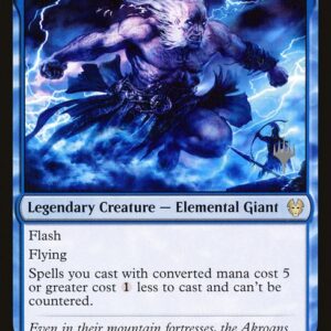 Theros Beyond Death Promos - 76p - Thryx, the Sudden Storm - Rare - U - Non-foil - Promo (Front)