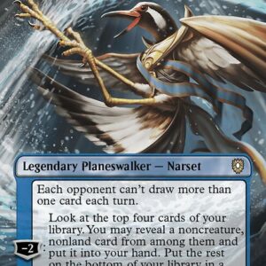 Bloomburrow Commander - 76 - Narset, Parter of Veils - Rare - U - Non-foil (Front)
