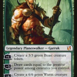 Commander 2019 - 167 - Garruk, Primal Hunter - Mythic - G - Non-foil (Front)