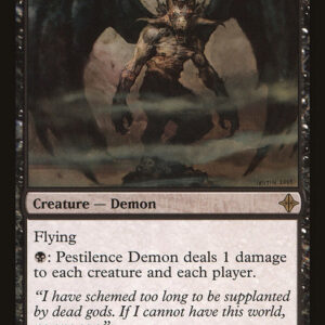 Rise of the Eldrazi - 124 - Pestilence Demon - Rare - B - Non-foil (Front)