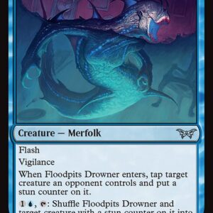 Duskmourn: House of Horror - 59 - Floodpits Drowner - Uncommon - U - Non-foil (Front)