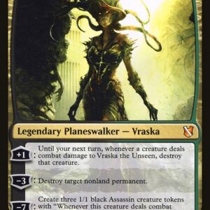 Commander 2019 - 207 - Vraska the Unseen - Mythic - BG - Non-foil (Front)