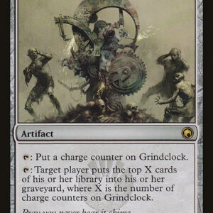 Scars of Mirrodin - 163 - Grindclock - Rare - C - Non-foil (Front)