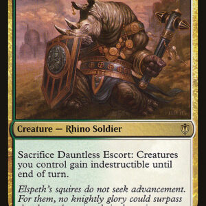 Commander 2016 - 192 - Dauntless Escort - Rare - WG - Non-foil (Front)