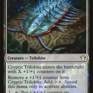 Commander 2020 - 21 - Cryptic Trilobite - Rare - C - Non-foil (Front)