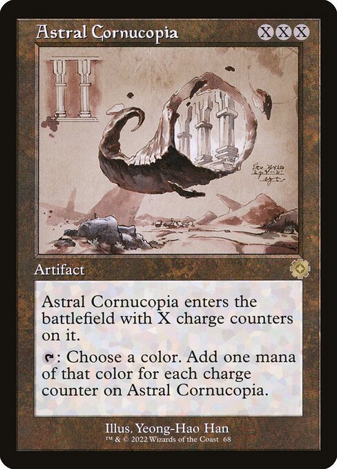 The Brothers' War Retro Artifacts - 68 - Astral Cornucopia - Rare - C - Non-foil (Front)