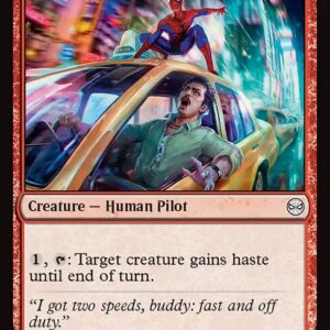 Marvel's Spider-Man - 97 - Taxi Driver - Common - R - Non-foil (Front)