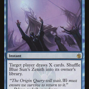 Mirrodin Besieged - 20 - Blue Sun's Zenith - Rare - U - Non-foil (Front)