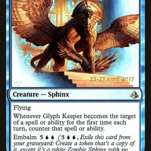Amonkhet Promos - 55s - Glyph Keeper - Rare - U - Foil - Datestamped Promo (Front)