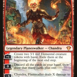 Commander 2020 - 145 - Chandra, Flamecaller - Mythic - R - Non-foil (Front)