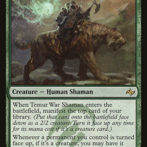 Fate Reforged - 142 - Temur War Shaman - Rare - G - Non-foil (Front)