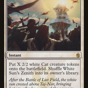 Mirrodin Besieged - 19 - White Sun's Zenith - Rare - W - Non-foil (Front)