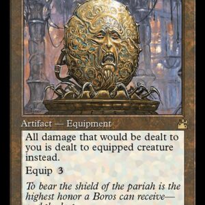 Ravnica Remastered - 393 - Pariah's Shield - Rare - C - Non-foil (Front)