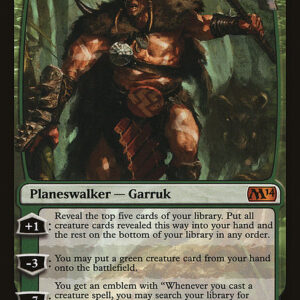 Magic 2014 - 172 - Garruk, Caller of Beasts - Mythic - G - Non-foil (Front)