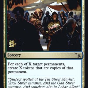 Murders at Karlov Manor Promos - 198s - Doppelgang - Rare - UG - Foil - Datestamped Promo (Front)