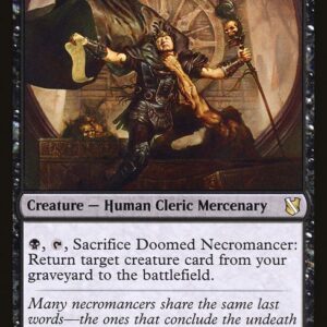 Commander 2019 - 111 - Doomed Necromancer - Rare - B - Non-foil (Front)