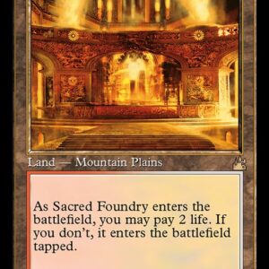 Ravnica Remastered - 409 - Sacred Foundry - Rare - C - Non-foil (Front)