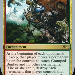 Unstable - 129 - Cramped Bunker - Rare - RG - Non-foil (Front)