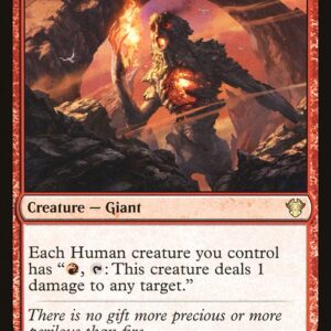 Commander 2020 - 163 - Titan of Eternal Fire - Rare - R - Non-foil (Front)