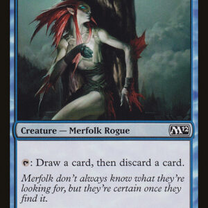 Magic 2012 - 65 - Merfolk Looter - Common - U - Non-foil (Front)