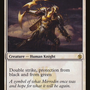 Mirrodin Besieged - 14 - Mirran Crusader - Rare - W - Non-foil (Front)