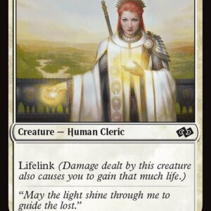 Foundations Jumpstart - 184 - Daybreak Chaplain - Common - W - Non-foil (Front)