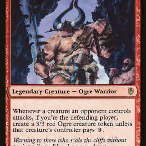 Commander 2016 - 130 - Kazuul, Tyrant of the Cliffs - Rare - R - Non-foil (Front)