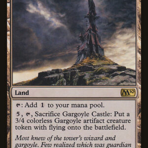 Magic 2010 - 225 - Gargoyle Castle - Rare - C - Non-foil (Front)