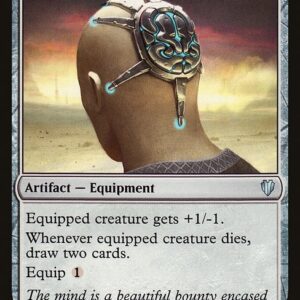 Commander 2017 - 222 - Skullclamp - Uncommon - C - Non-foil (Front)