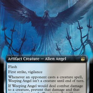 Doctor Who - 453 - Weeping Angel - Rare - UB - Foil (Front)