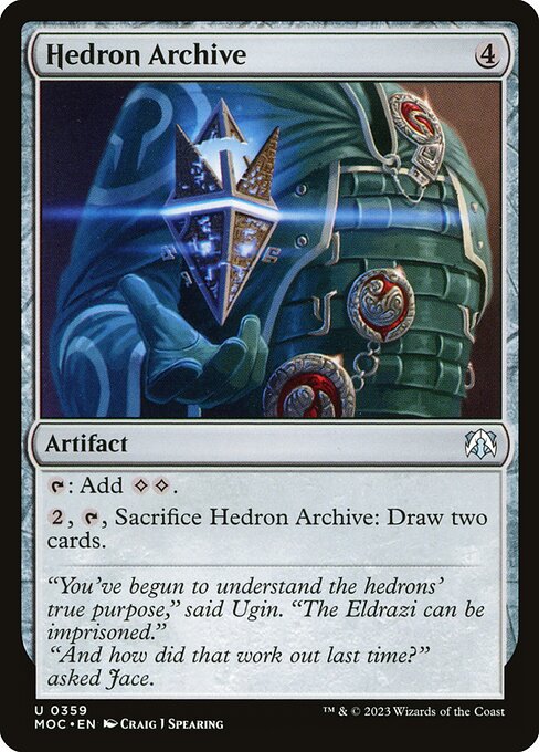 March of the Machine Commander - 359 - Hedron Archive - Uncommon - C - Non-foil (Front)