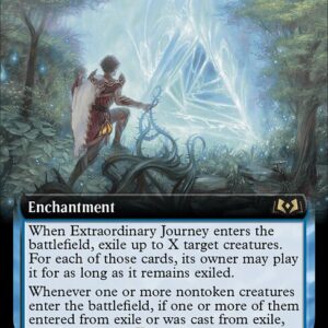 Wilds of Eldraine - 331 - Extraordinary Journey - Rare - U - Foil (Front)
