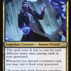 New Capenna Commander Promos - 77p - Oskar, Rubbish Reclaimer - Rare - UB - Foil - Promo (Front)