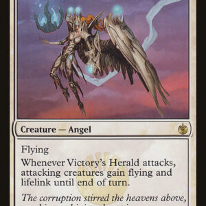 Mirrodin Besieged - 18 - Victory's Herald - Rare - W - Non-foil (Front)