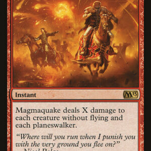 Magic 2013 - 140 - Magmaquake - Rare - R - Non-foil (Front)