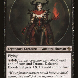 Rise of the Eldrazi - 107 - Drana, Kalastria Bloodchief - Rare - B - Non-foil (Front)
